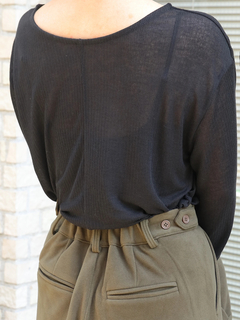 Brown&Street(ブラウンアンドストリート) |【お客様の声から生まれた】ライトシアークルーネック