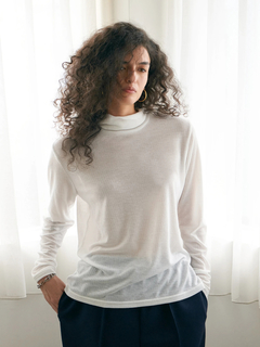 Brown&Street(ブラウンアンドストリート) |【お客様の声から生まれた】ライトシアーハイネック