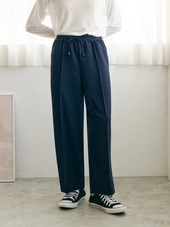 Brown&Street(ブラウンアンドストリート) |【ウエストゴム/万能パンツ】コントラストイージーパンツ