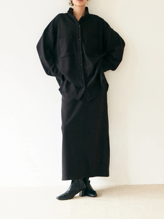 Brown&Street(ブラウンアンドストリート) |【暖かい/体型カバー】フリースオーバーサイズシャツ