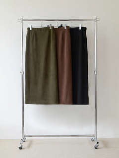 Brown&Street(ブラウンアンドストリート) |【暖かい/ウエスト一周ゴム】フリースタイトスカート