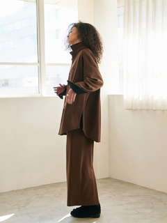 Brown&Street(ブラウンアンドストリート) |【暖かい/ウエスト一周ゴム】フリースタイトスカート