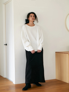 Brown&Street(ブラウンアンドストリート) |【長め丈/デイリーウェア】オーバーワッフルトップス