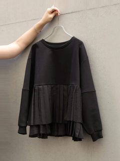 Brown&Street(ブラウンアンドストリート) |【体型カバー/スタイルアップ】プリーツレイヤードぺプラム