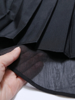 Brown&Street(ブラウンアンドストリート) |【体型カバー/スタイルアップ】プリーツレイヤードぺプラム