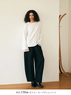 Brown&Street(ブラウンアンドストリート) |【レイヤードに映える】レースフレアカフロンT