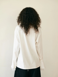 Brown&Street(ブラウンアンドストリート) |【レイヤードに映える】レースフレアカフロンT