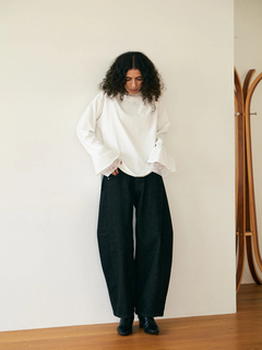 Brown&Street(ブラウンアンドストリート) |【レイヤードに映える】レースフレアカフロンT