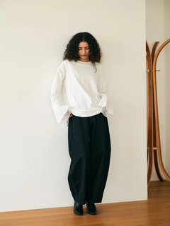 Brown&Street(ブラウンアンドストリート) |【レイヤードに映える】レースフレアカフロンT