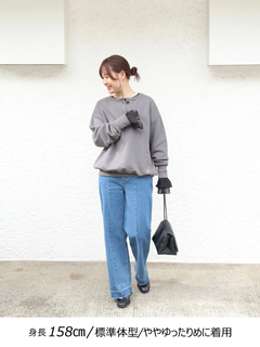 Brown&Street(ブラウンアンドストリート) |【レイヤードに映える】レースフレアカフロンT