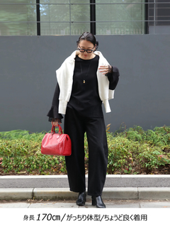 Brown&Street(ブラウンアンドストリート) |【レイヤードに映える】レースフレアカフロンT