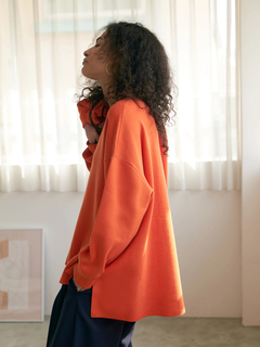 Brown&Street(ブラウンアンドストリート) |【暖かい/気持ち良い】モイストタッチストール付きニット