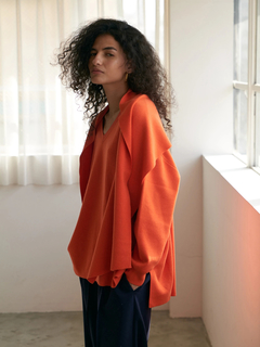 Brown&Street(ブラウンアンドストリート) |【暖かい/気持ち良い】モイストタッチストール付きニット