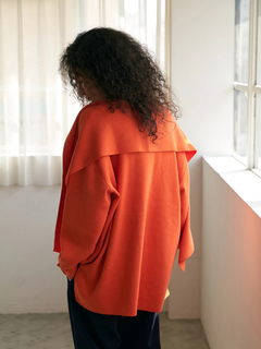 Brown&Street(ブラウンアンドストリート) |【暖かい/気持ち良い】モイストタッチストール付きニット