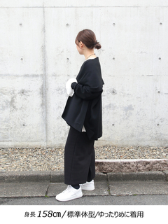 Brown&Street(ブラウンアンドストリート) |【暖かい/気持ち良い】モイストタッチストール付きニット