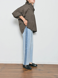 Brown&Street(ブラウンアンドストリート) |【再登場】フリンジラインデニム-PLUS